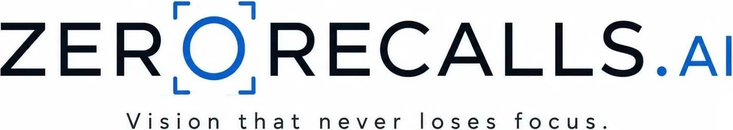 ZERORECALLS.AI — Vision that never loses focus.